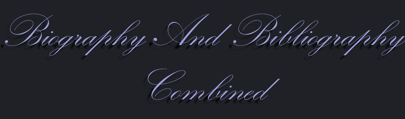 Bibliography and Bibliography combined